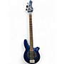 Used Music Man BONGO Blue Electric Bass Guitar Blue