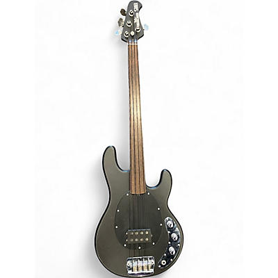 Used Music Man Sub Fretless Black Electric Bass Guitar