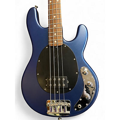 Used Music Man Sub STINGRAY MATTE BLUE Electric Bass Guitar