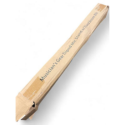 Used Musician's Gear Tripod Mic Stand Fixed Boom Mic Stand