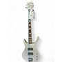 Used Musicvox  MI-5 Silver Sparkle Electric Bass Guitar Silver Sparkle