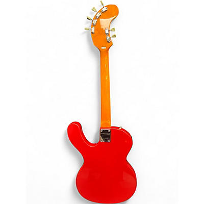Used Musicvox SPACERANGER Red Solid Body Electric Guitar