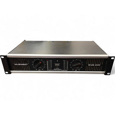 Used Musysic SYS-2000 Power Amp