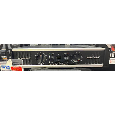 Used Musysic SYS-3200 Power Amp