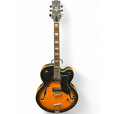 Used Mvg SEMI HOLLOW 3 Color Sunburst Hollow Body Electric Guitar