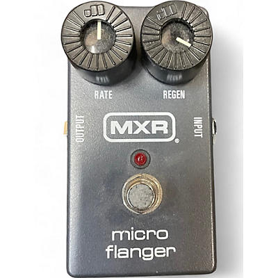 Used Mxr Micro Flanger Effect Pedal