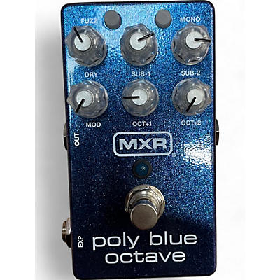 Mxr Used Mxr Poly Blue Octave M306 Effect Pedal