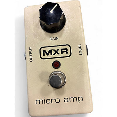 Used Mxr micro amp Effect Pedal