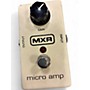 Used Mxr micro amp Effect Pedal
