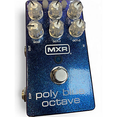 Used Mxr poly blu octave Effect Pedal