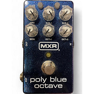 Used Mxr  poly blue octave Effect Pedal