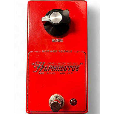 Used Mythos Effects Hephaestus Sub Octave Fuzz 2022 - Red Effect Pedal