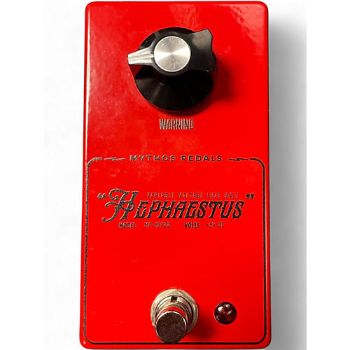 Used Mythos Effects Hephaestus Sub Octave Fuzz 2022 - Red Effect Pedal