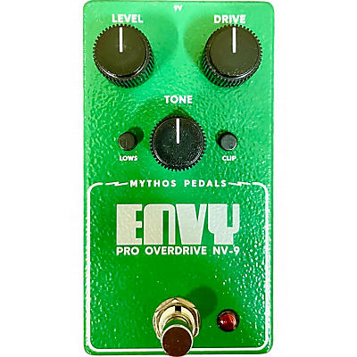 Used Mythos Envy Pro Overdrive NV-9 Effect Pedal