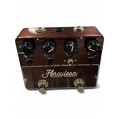 Used Mythos HERCULEAN DELUXE OVERDRIVE Effect Pedal