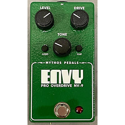 Mythos Pedals Used Mythos Pedals Envy Pro Overdrive NV-9 Effect Pedal