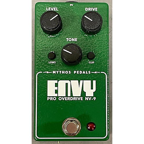 Mythos Pedals Used Mythos Pedals Envy Pro Overdrive NV-9 Effect Pedal