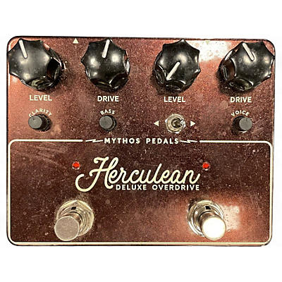 Used Mythos Pedals Herculean Deluxe Overdrive Effect Pedal