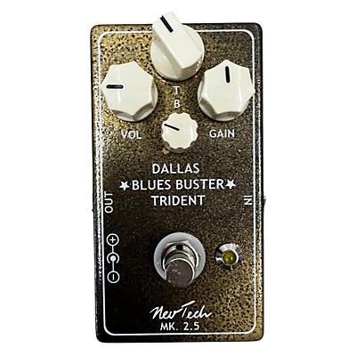 Nevtech Used NEVTECH "GOLDIE LOCK" DALLAS BLUES BUSTER TRIDENT Effect Pedal