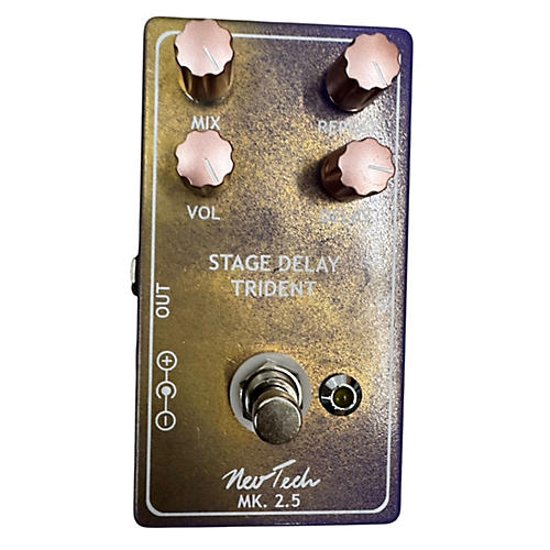 Nevtech Used NEVTECH STAGE DELAY TRIDENT Effect Pedal