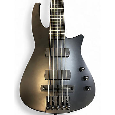 Used NS Design CR5 5 String Black Electric Bass Guitar