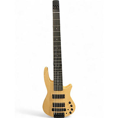 Used NS Design CR6 Natural Electric Bass Guitar