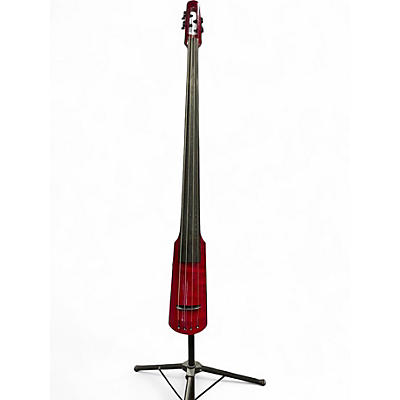Used NS Design WAV4c Trans Crimson Red Upright Bass