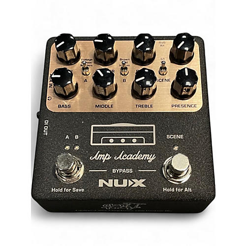 Used NUX AMP ACADEMY Guitar Preamp