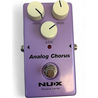 NUX Used NUX ANALOG CHORUS Effect Pedal