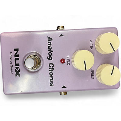 NUX Used NUX ANALOG CHORUS Effect Pedal