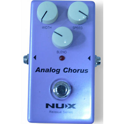 Used NUX ANALOG CHORUS Effect Pedal