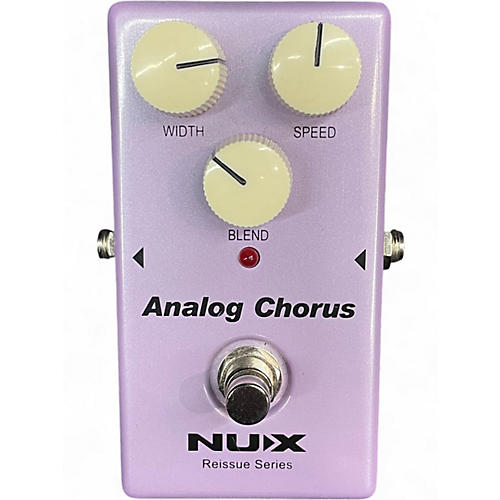 Used NUX ANALOG CHORUS Effect Pedal