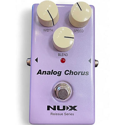 Used NUX ANALOG CHORUS Effect Pedal