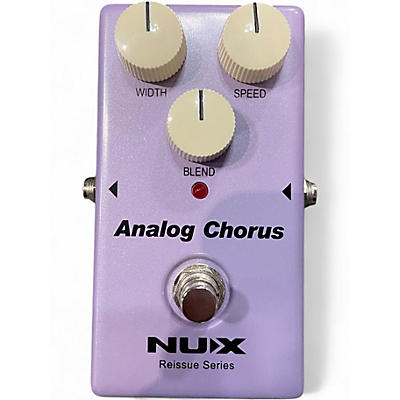 Used NUX ANALOG  CHORUS Effect Pedal