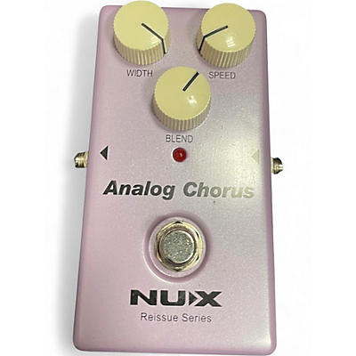 Used NUX ANALOG CHORUS Effect Pedal
