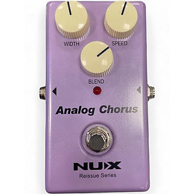 Used NUX ANALOG CHORUS Effect Pedal