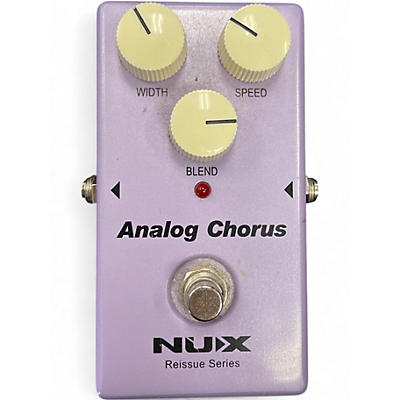 Used NUX ANALOG CHORUS Effect Pedal