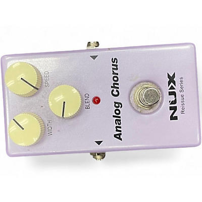 Used NUX ANALOG CHORUS Effect Pedal