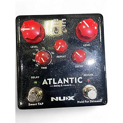 Used NUX ATLANTIC DELAY AND REVERB Effect Pedal