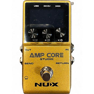 Used NUX Amp Core Studio Amp Modeling Pedal Effect Processor