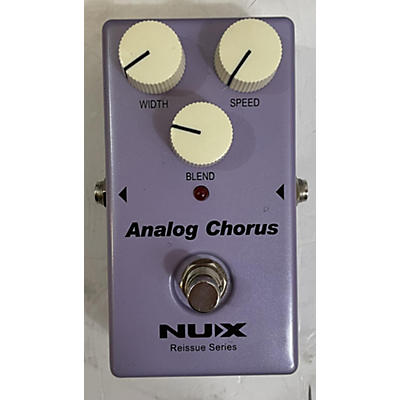 NUX Used NUX Analog Chorus Effect Pedal