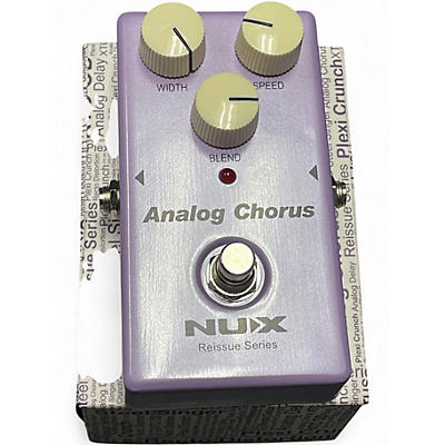 Used NUX Analog Chorus Effect Pedal