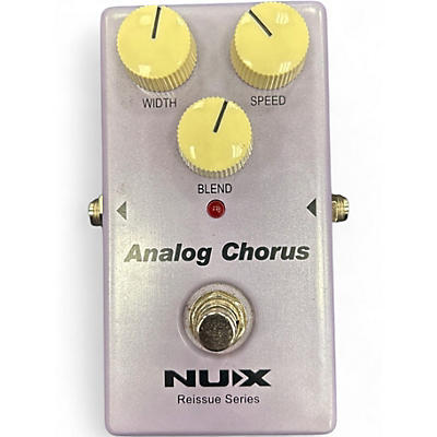 Used NUX Analog Chorus Effect Pedal