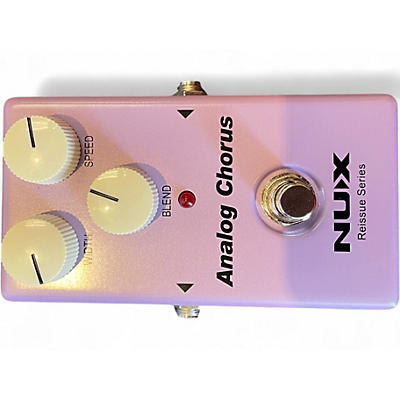 Used NUX Analog Chorus Effect Pedal