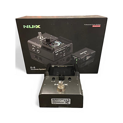 Used NUX B-8 Professional 2.4gHz Guitar Wireless System Black Instrument Wireless System