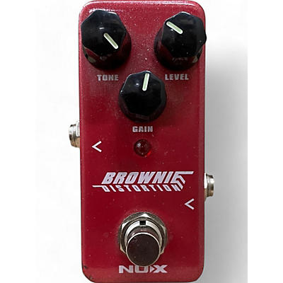 NUX Used NUX BROWN DISTORTION Effect Pedal