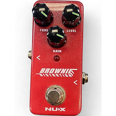 Used NUX BROWNIE DISTORTION Effect Pedal