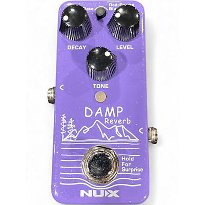 Used NUX DAMP REVERB Effect Pedal