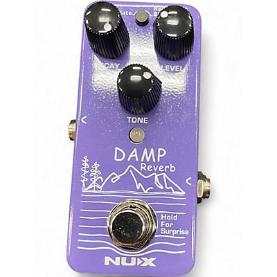 Used NUX DAMP REVERB  Effect Pedal
