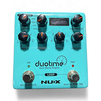 Used NUX DUALTIME Effect Pedal
